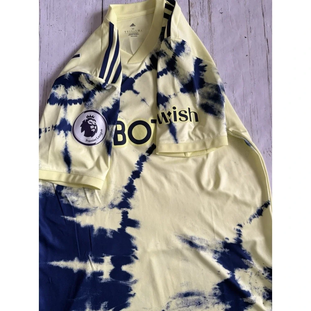 Brenden Aaronson #7 Leeds United 2022-23 Away Adidas Soccer‎ Jersey\Shorts sz M